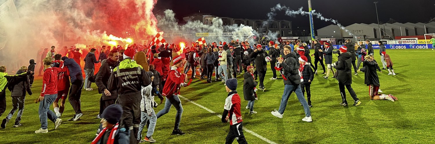 Bryne FK's banner