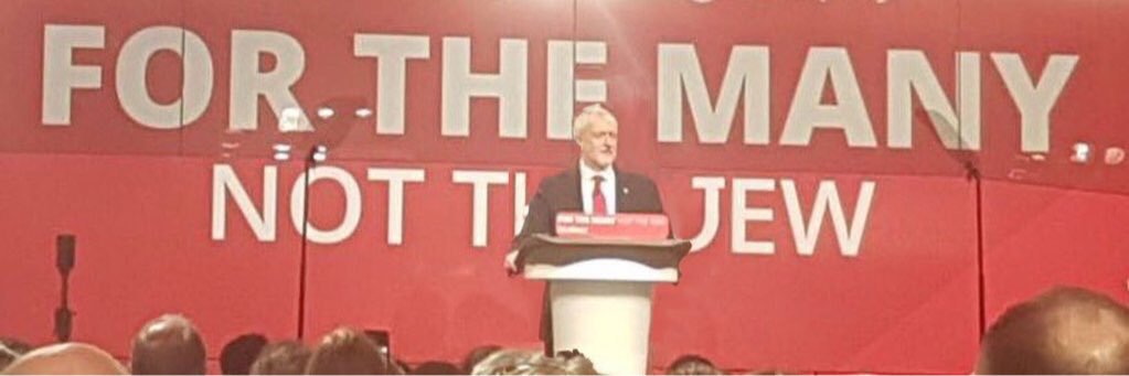Jeremy Corbin MP, Prime Ministerial Parody's banner