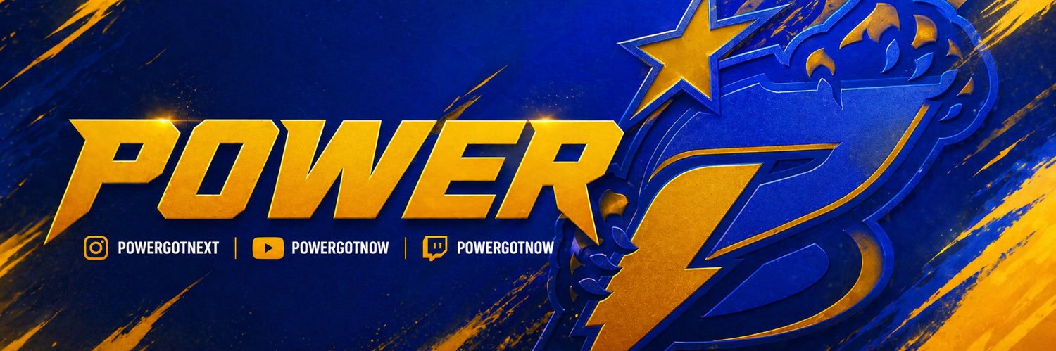 Power's banner