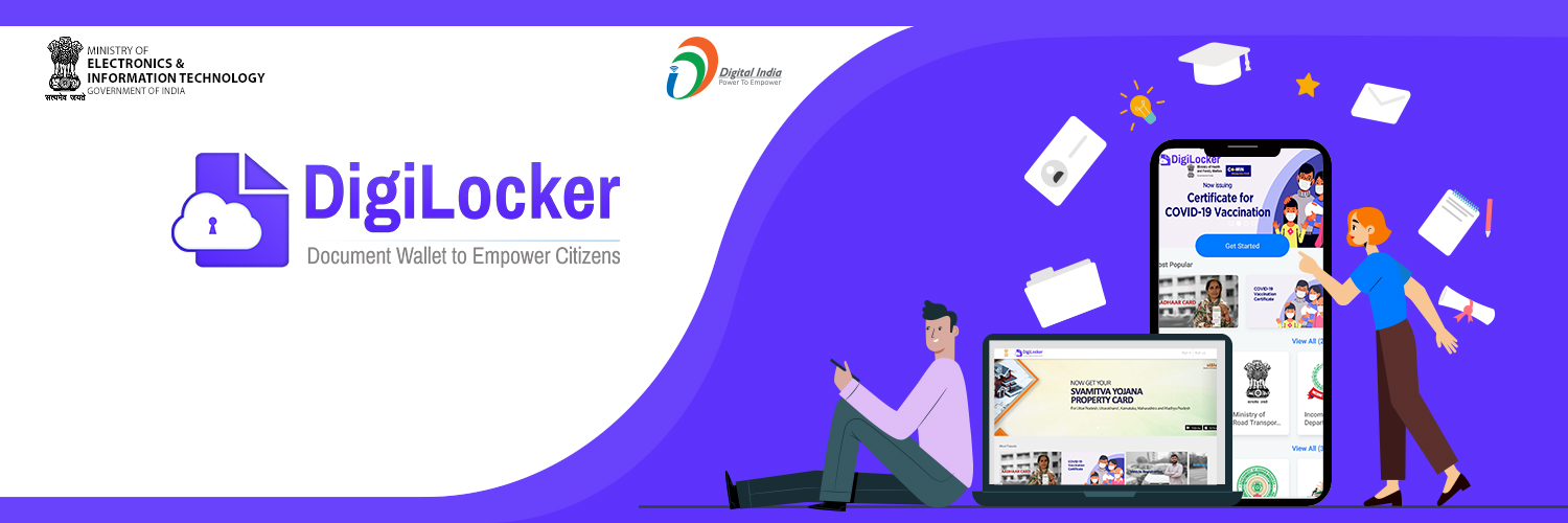 DigiLocker's banner