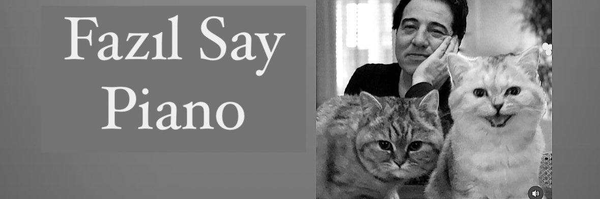 Fazıl Say's banner
