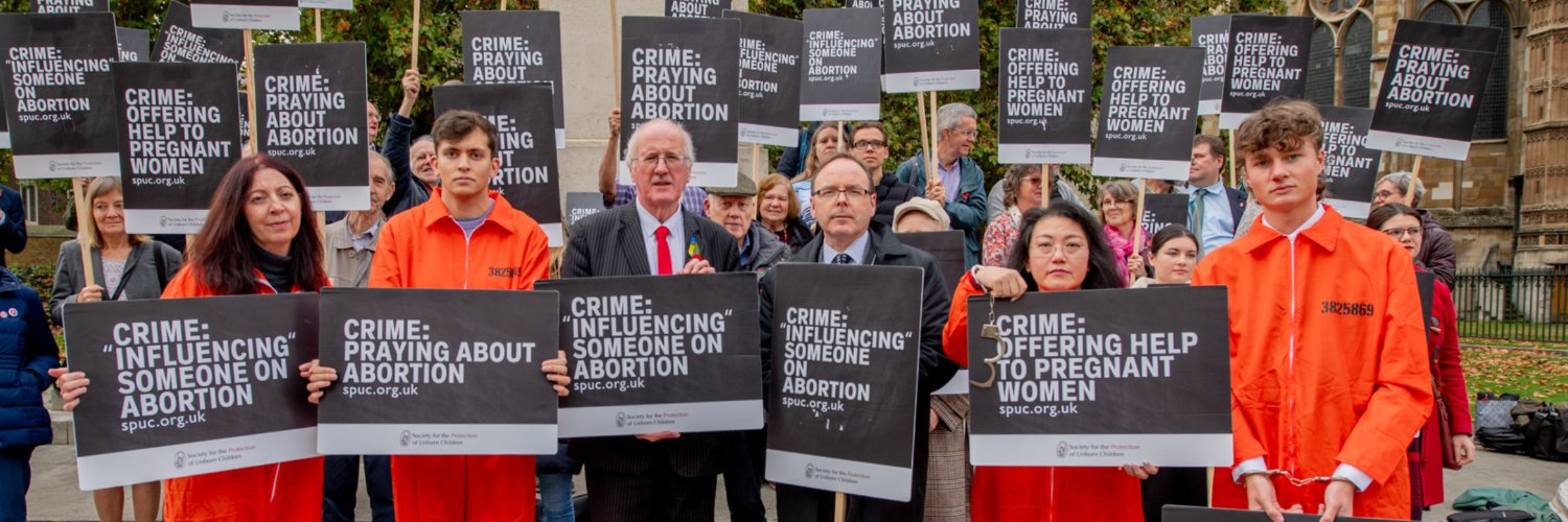 SPUC Pro-Life's banner