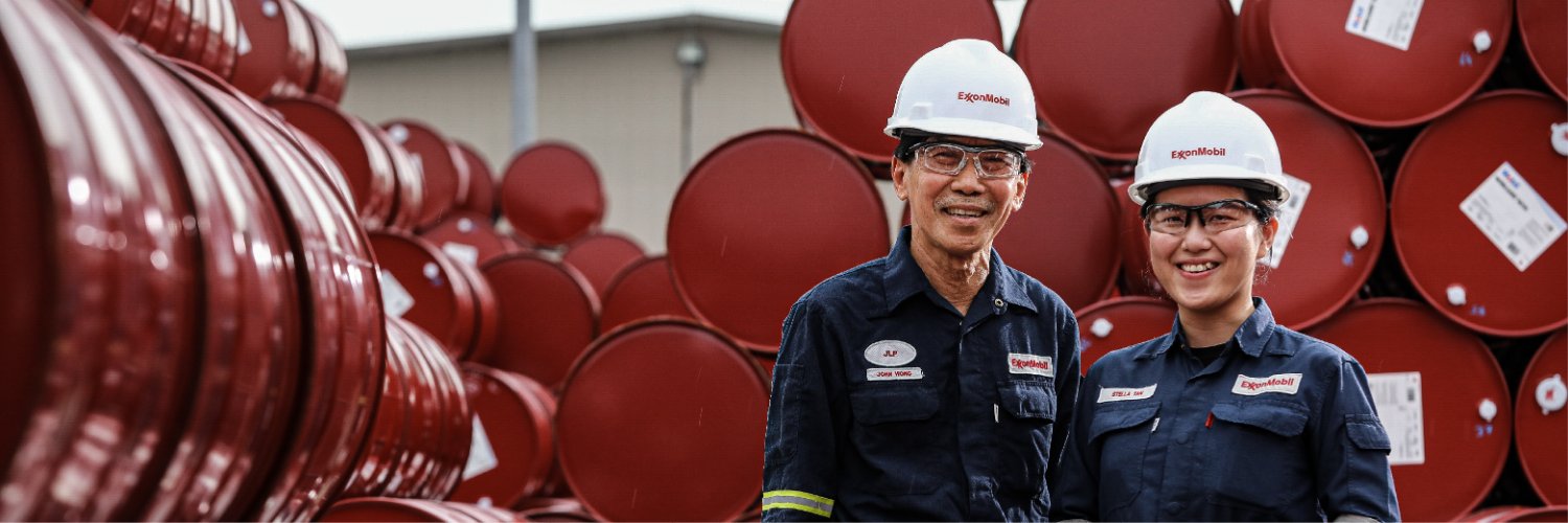 ExxonMobil's banner