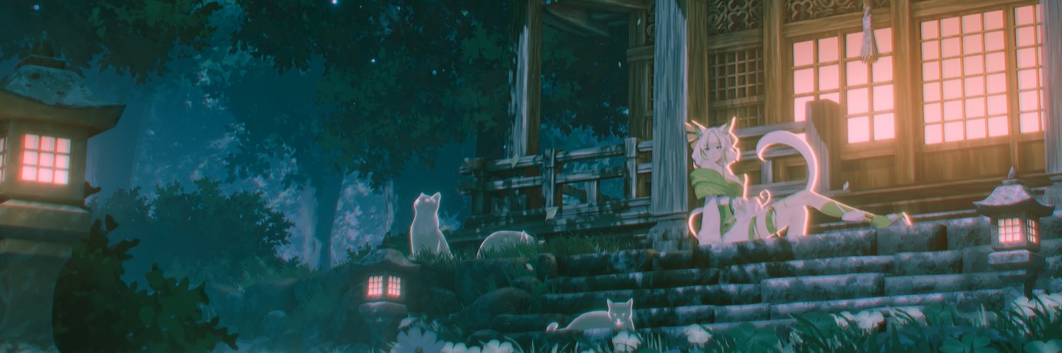 Kitsunya 🍀's banner