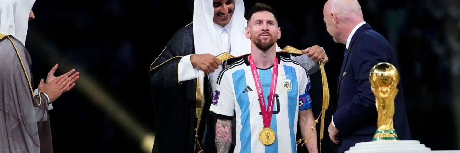 The Messi Lad's banner