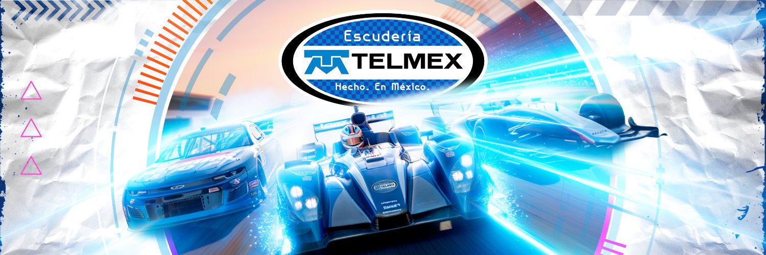 Escudería Telmex's banner