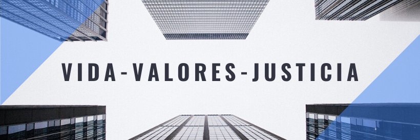 VIDA-VALORES-JUSTICIA's banner
