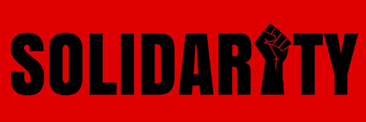 Solidarity's banner