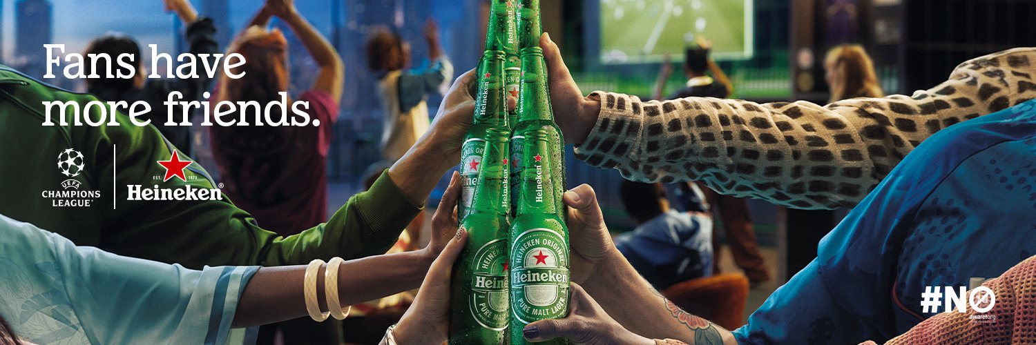 Heineken SA's banner