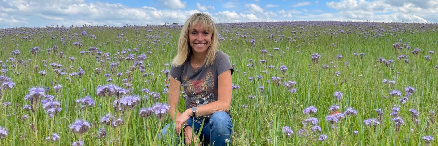 Michaela Strachan's banner