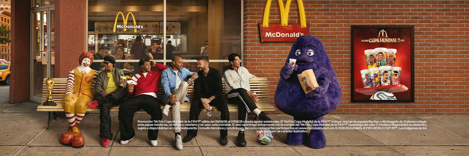 McDonald's México's banner