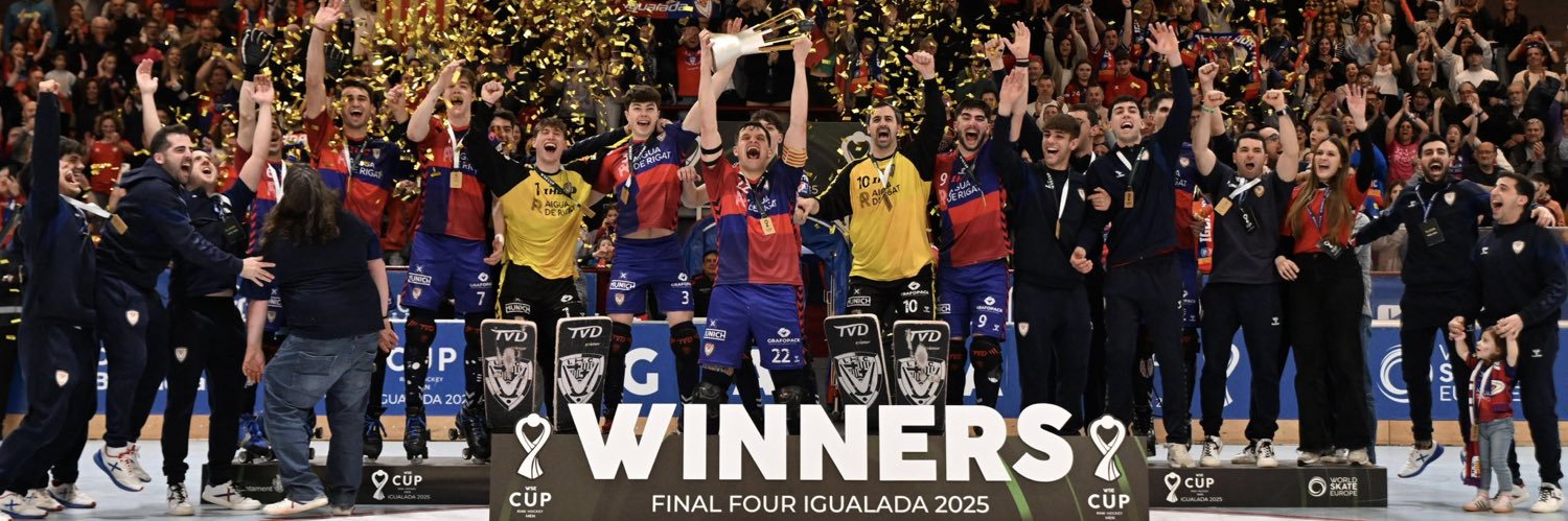 Igualada Hoquei Club's banner