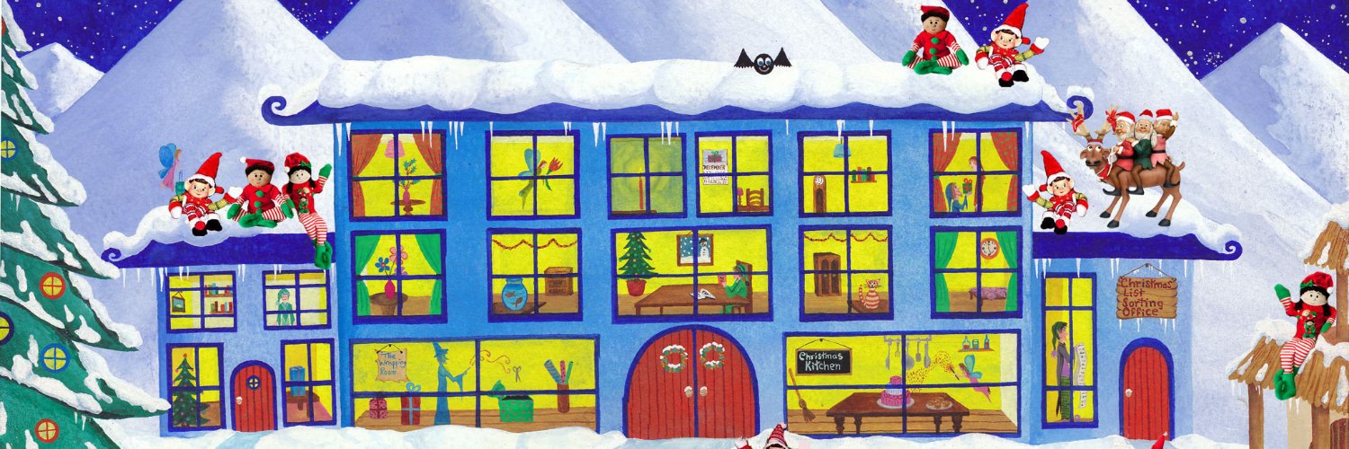 Santa's Cat's banner