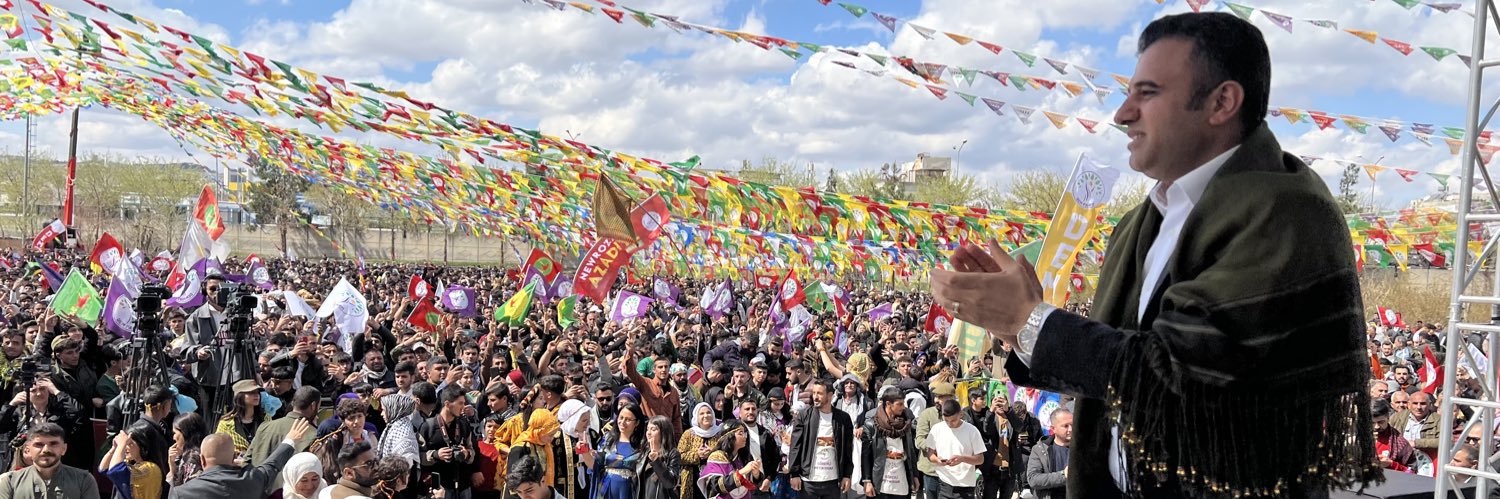 Ömer Öcalan's banner