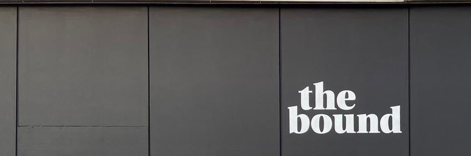 Forum Books + the bound + The Accidental Bookshop's banner