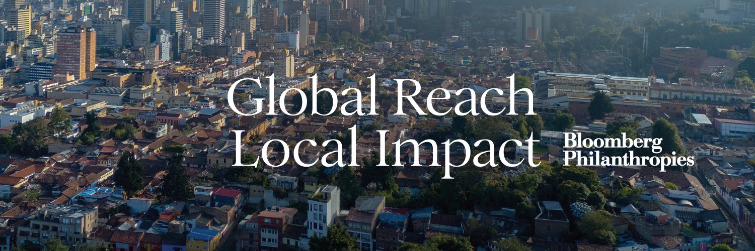 Bloomberg Philanthropies's banner