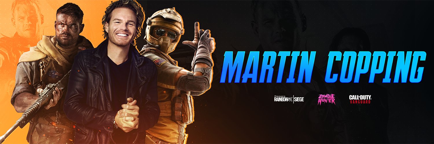 Martin Copping's banner