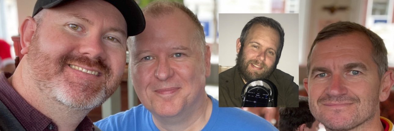 3 Peaps In A PodCast's banner