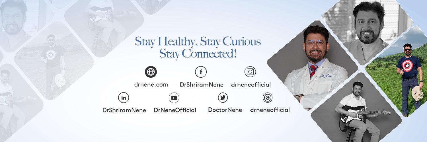 Dr. Shriram Nene's banner