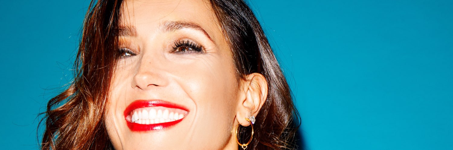 Caterina Balivo's banner