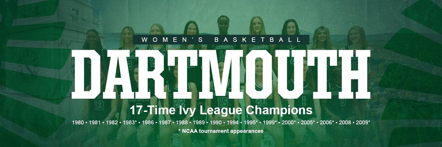 Dartmouth Women's Basketball's banner