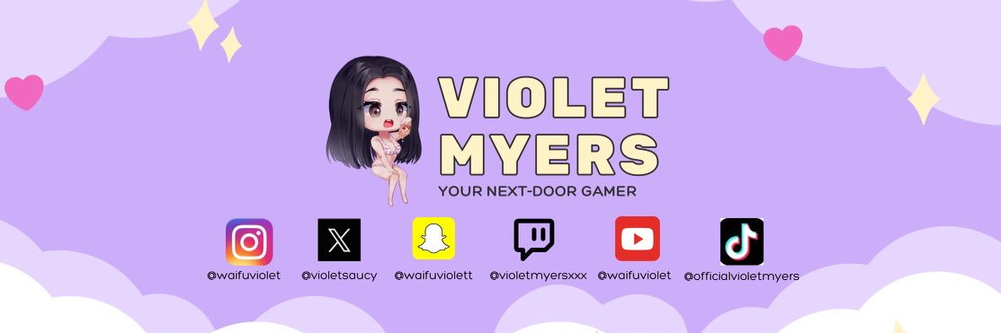 Violet Myers's banner