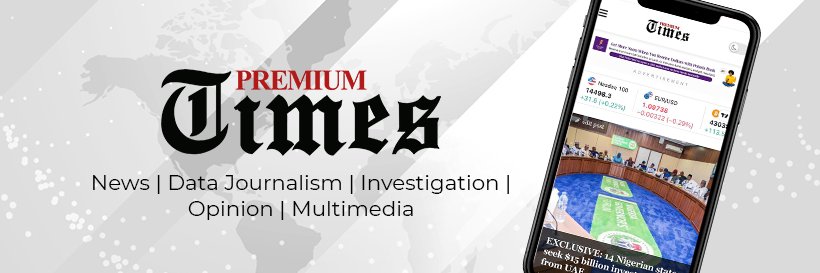Premium Times's banner