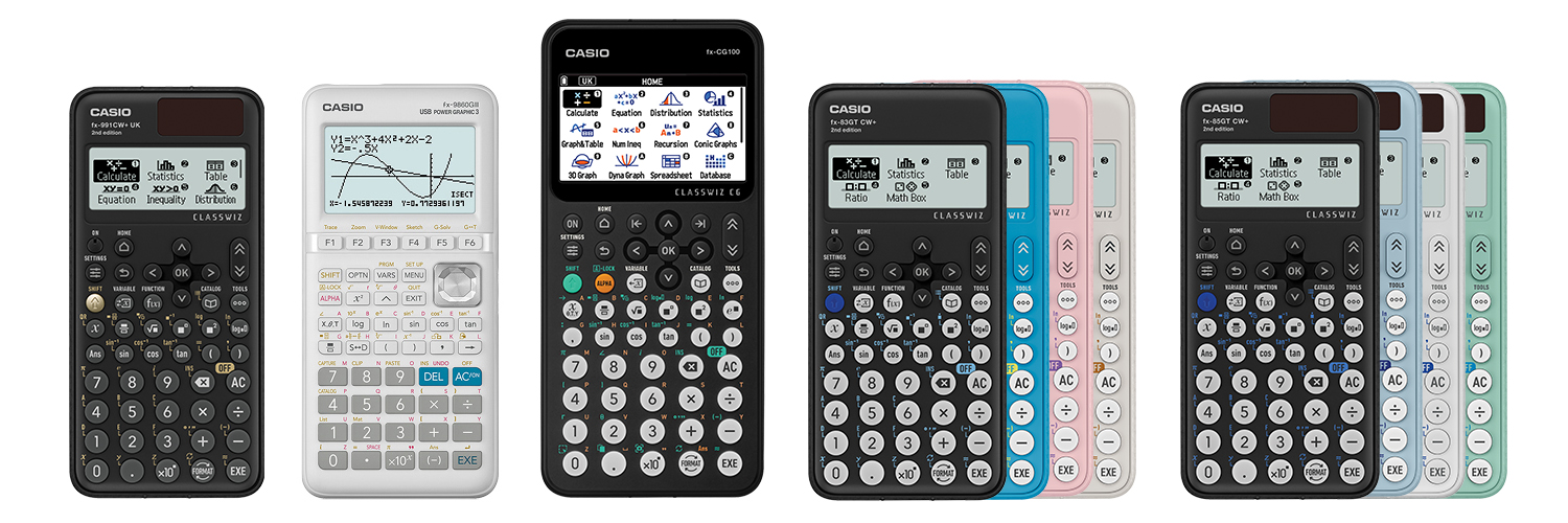 Casio Maths UK's banner