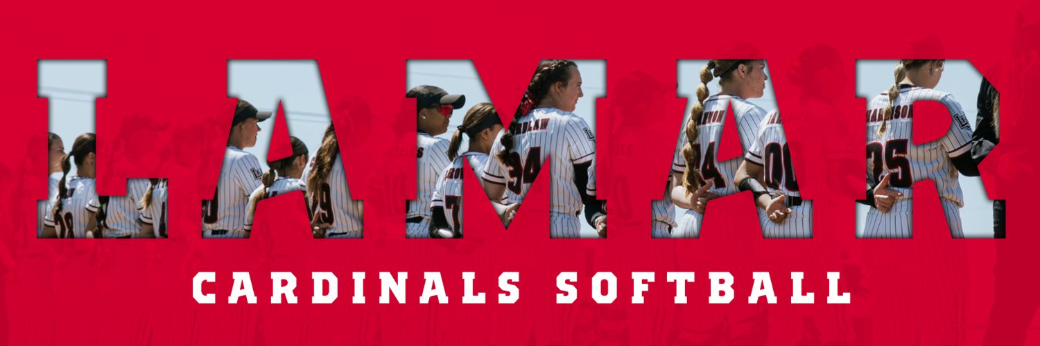 Lamar Softball's banner
