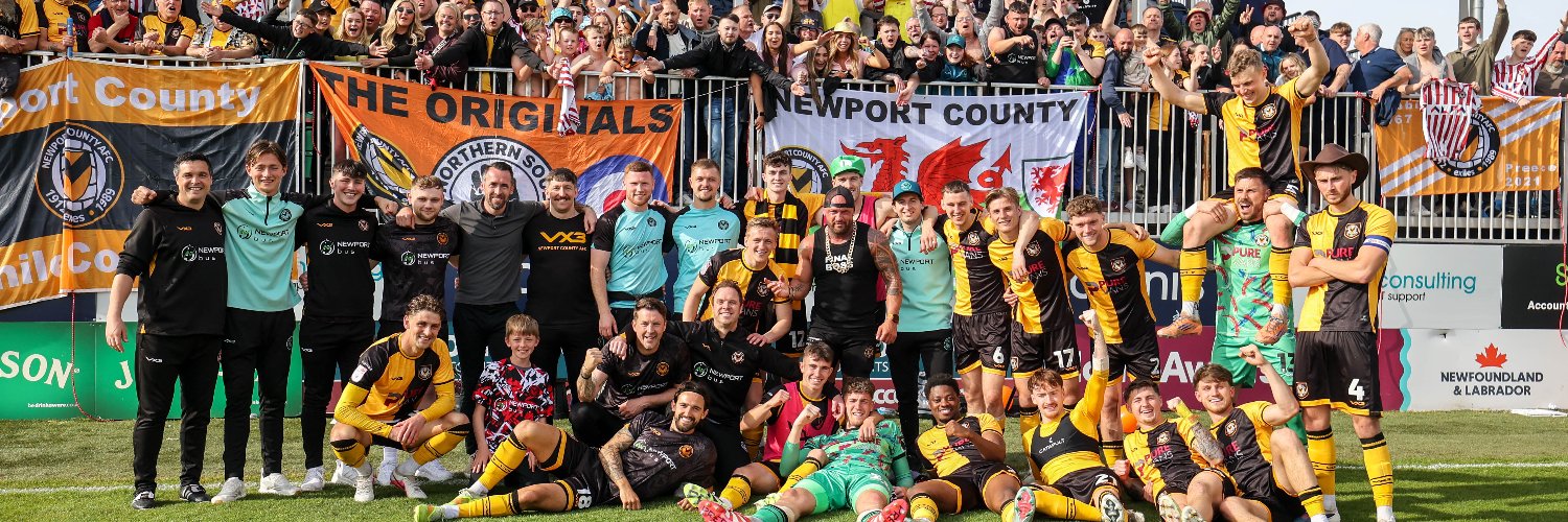 Newport County's banner