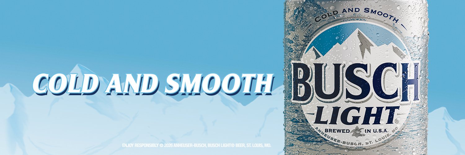 Busch Beer's banner