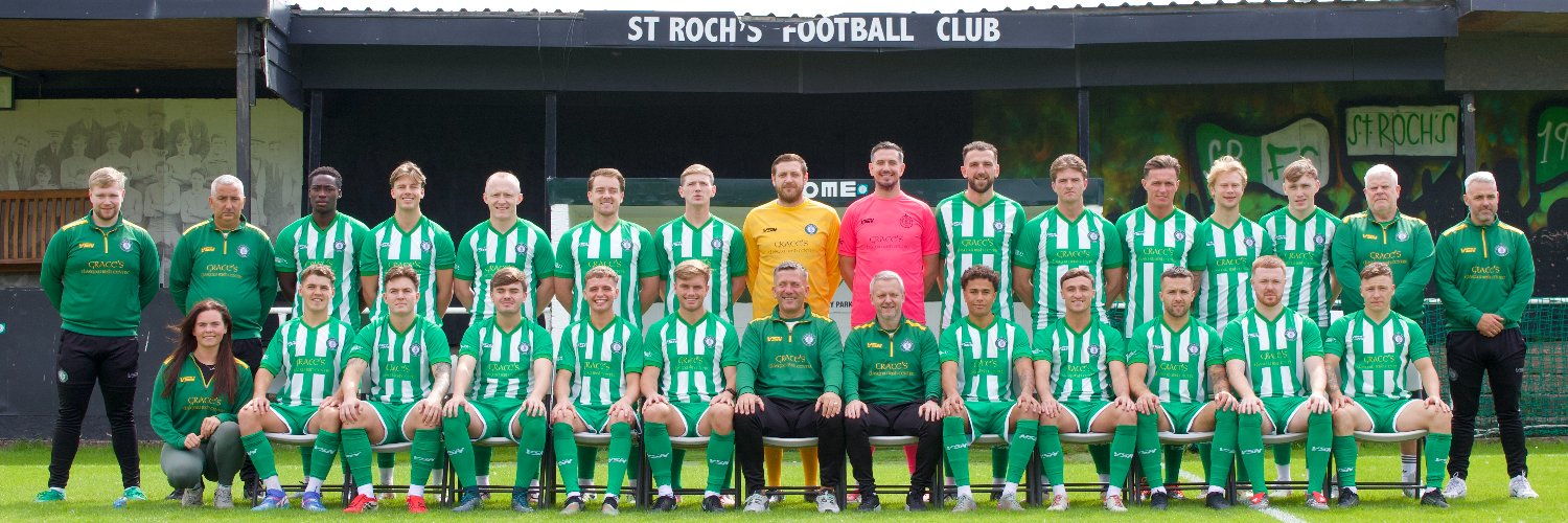 St Roch's FC's banner