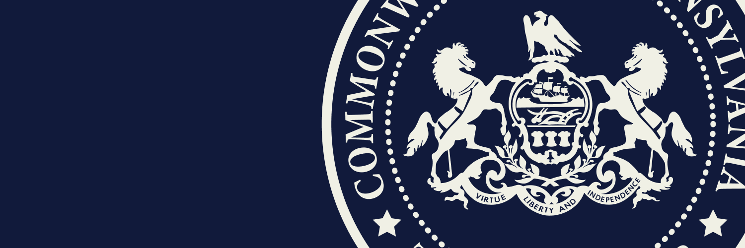 Pennsylvania Governor's Office's banner