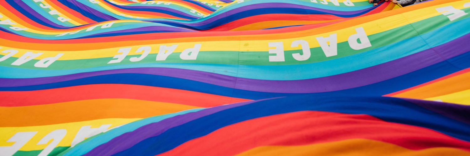 Nichi Vendola's banner