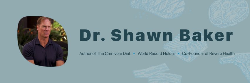 Dr Shawn Baker 🥩's banner