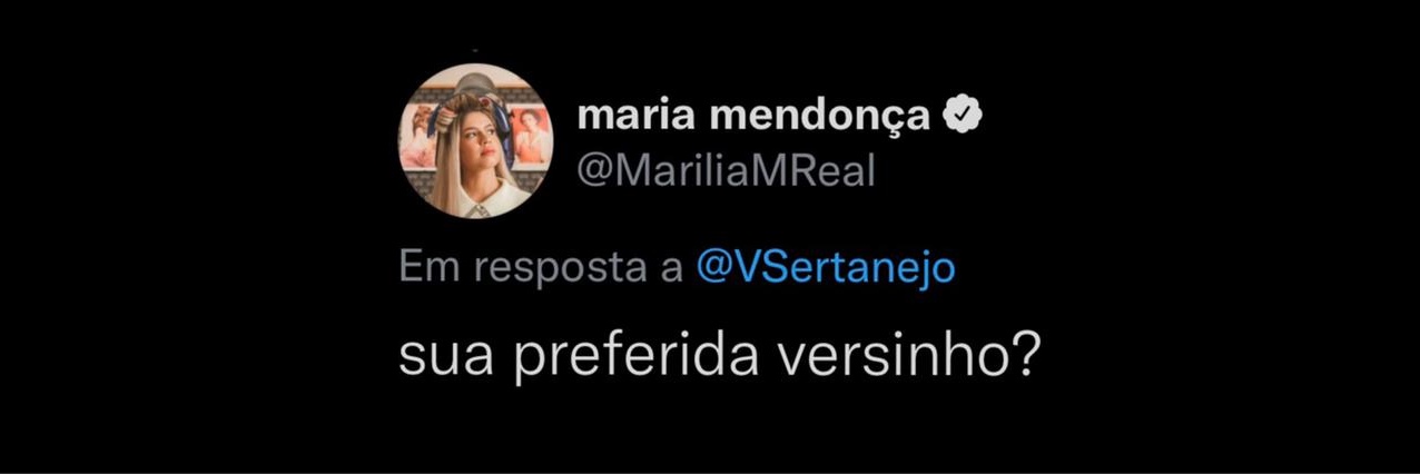 Versinho's banner