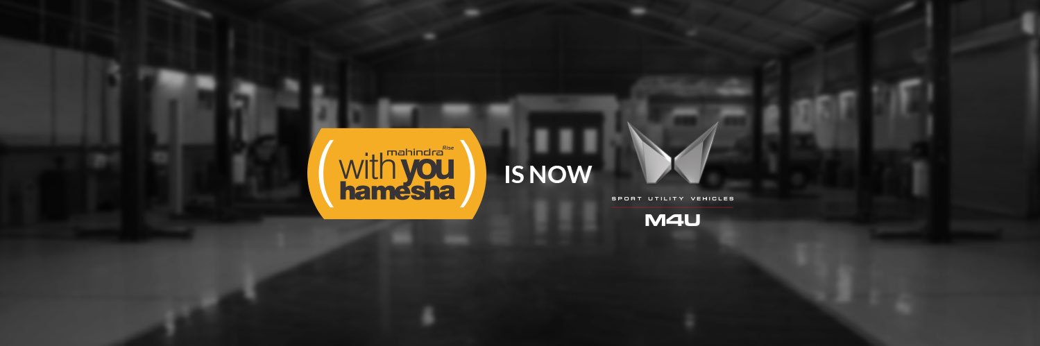 Mahindra For You's banner