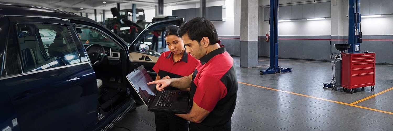Mahindra For You's banner