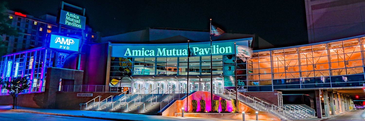 Amica Mutual Pavilion's banner
