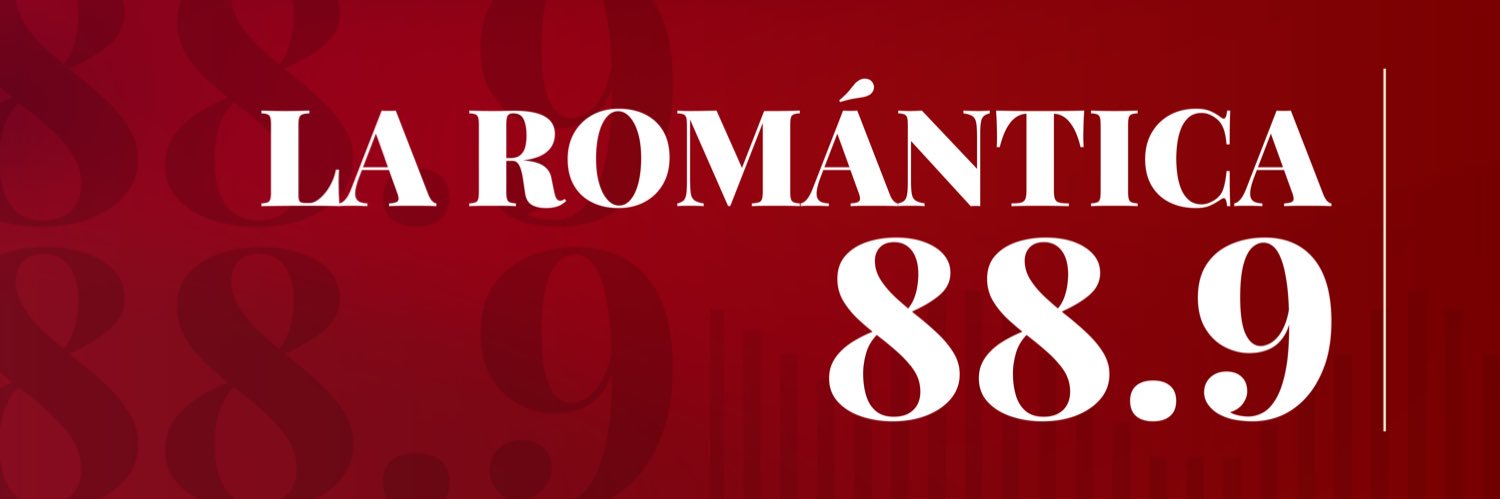 La Romántica 88.9's banner