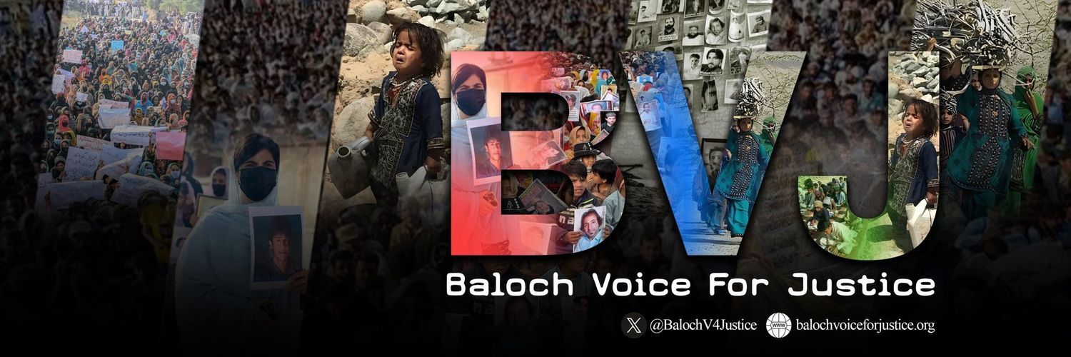 Latif Baloch's banner