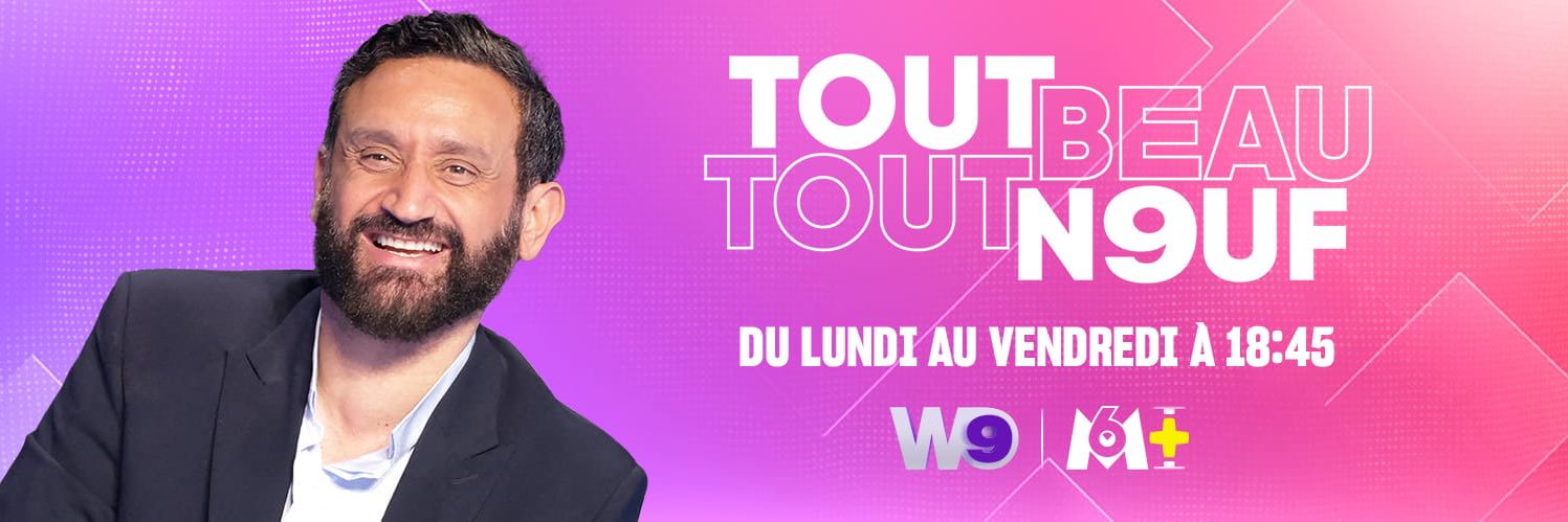 Cyril Hanouna's banner