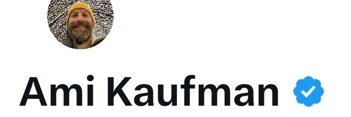 Ami Kaufman's banner