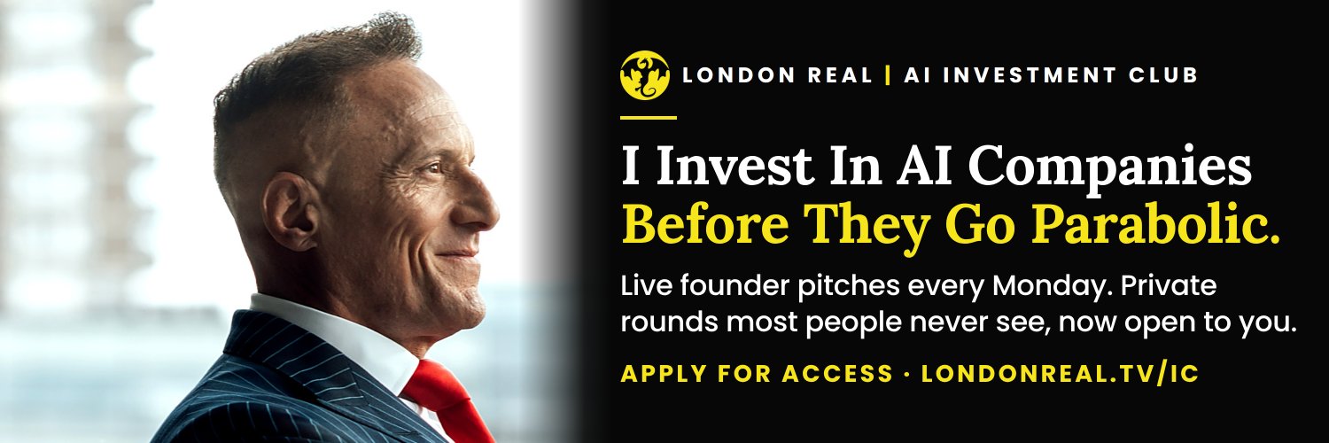 Brian Rose, Founder & Host of London Real's banner