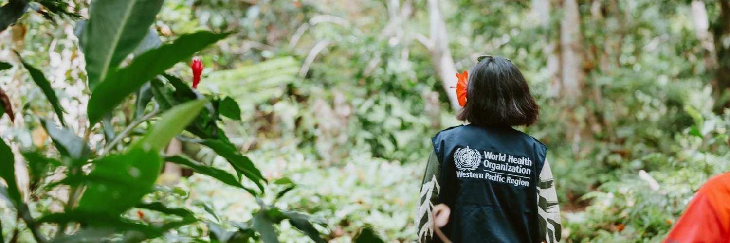 World Health Organization (WHO) Western Pacific's banner