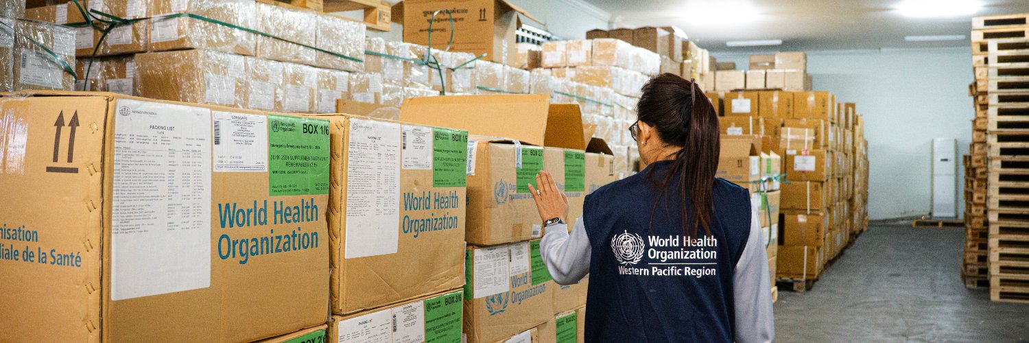 World Health Organization (WHO) Western Pacific's banner