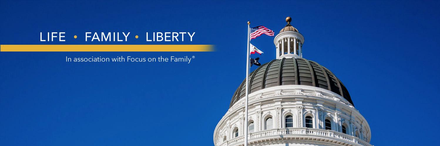 CA Family Council's banner