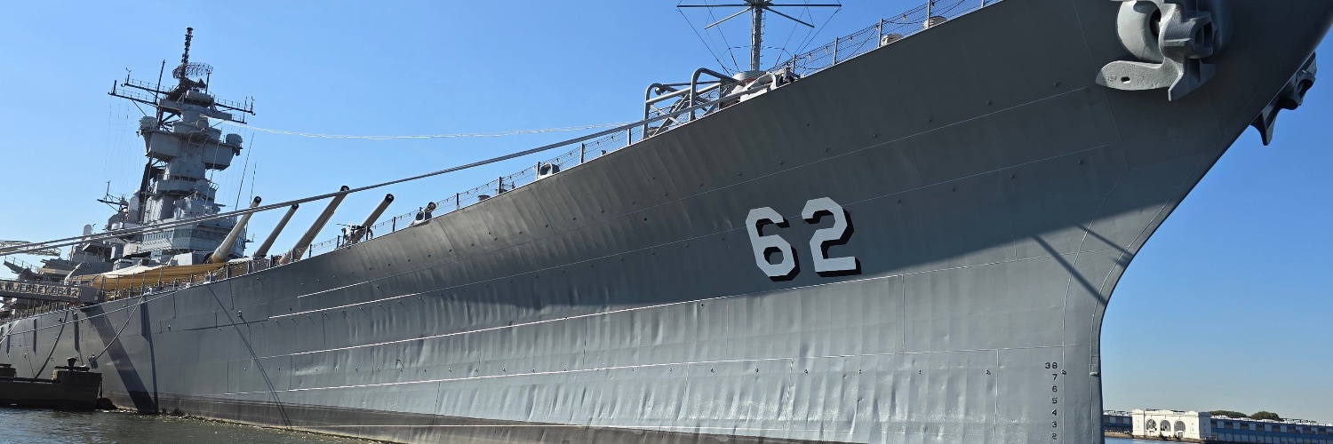 Battleship New Jersey's banner