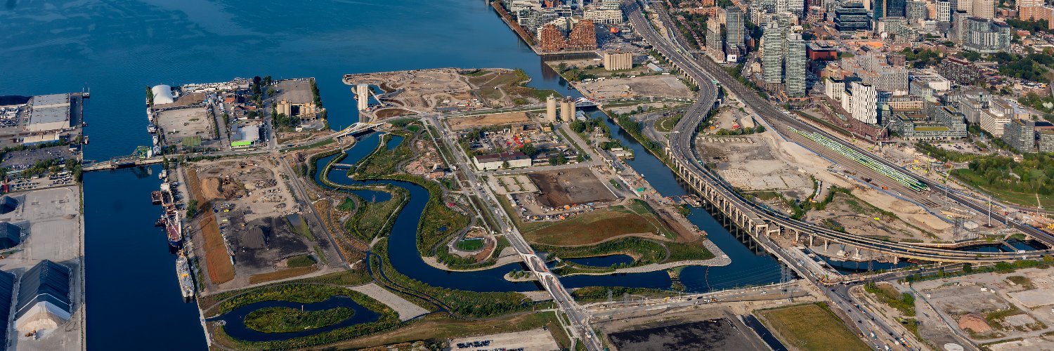 Waterfront Toronto's banner