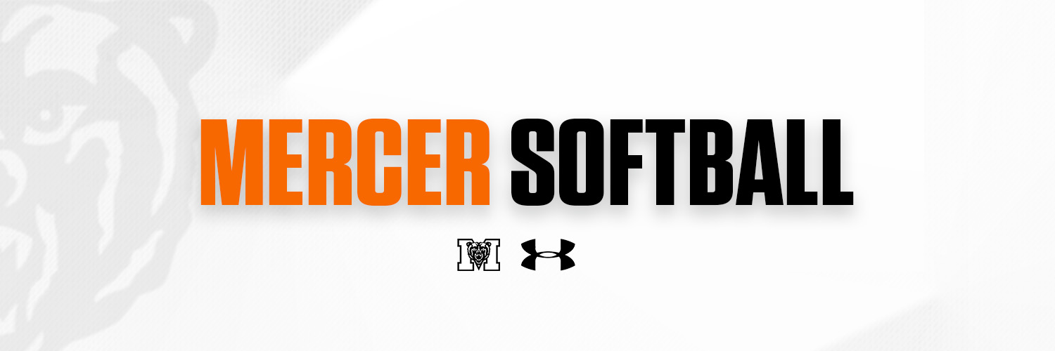 Mercer Softball's banner